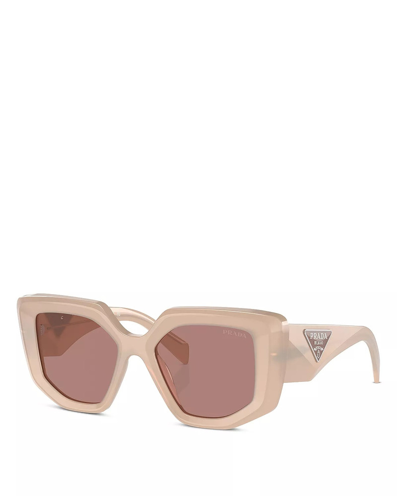 geometric-frame sunglasses 1