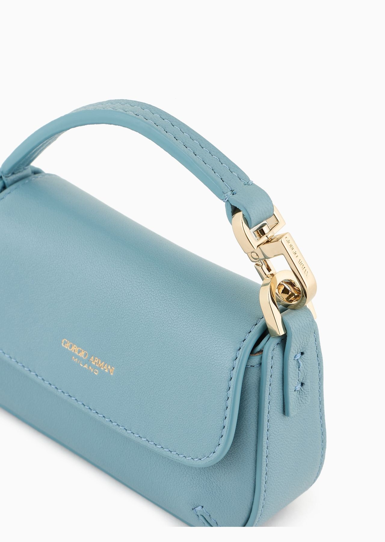 Mini la Prima Soft nappa-leather charm bag - 4