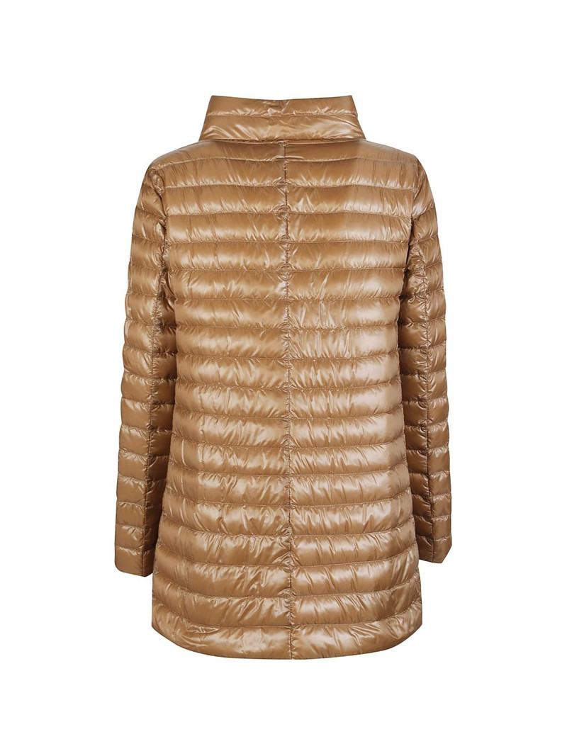 Herno buttoned coat outlook