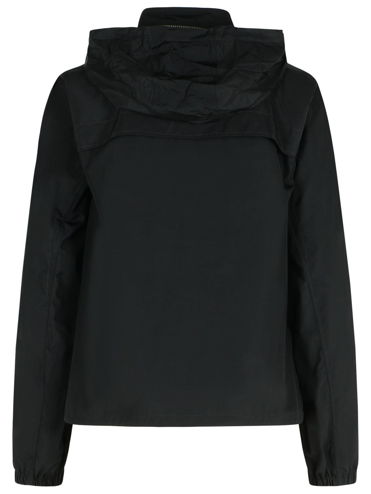 Burberry Black Cotton Blend Jacket Women - 3