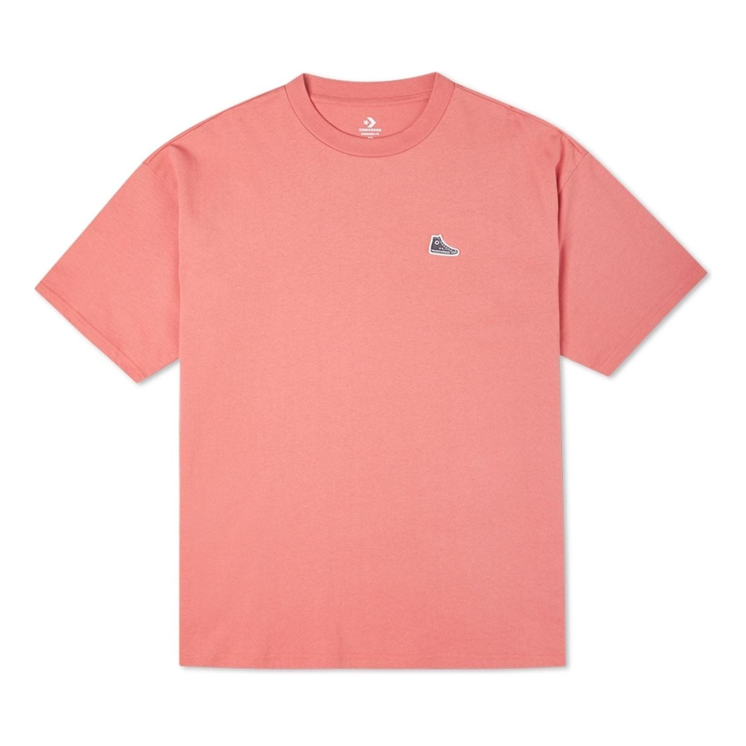 Converse Chuck Taylor Shoe Patch T-Shirt 'Pink' 10020931-A12 - 1