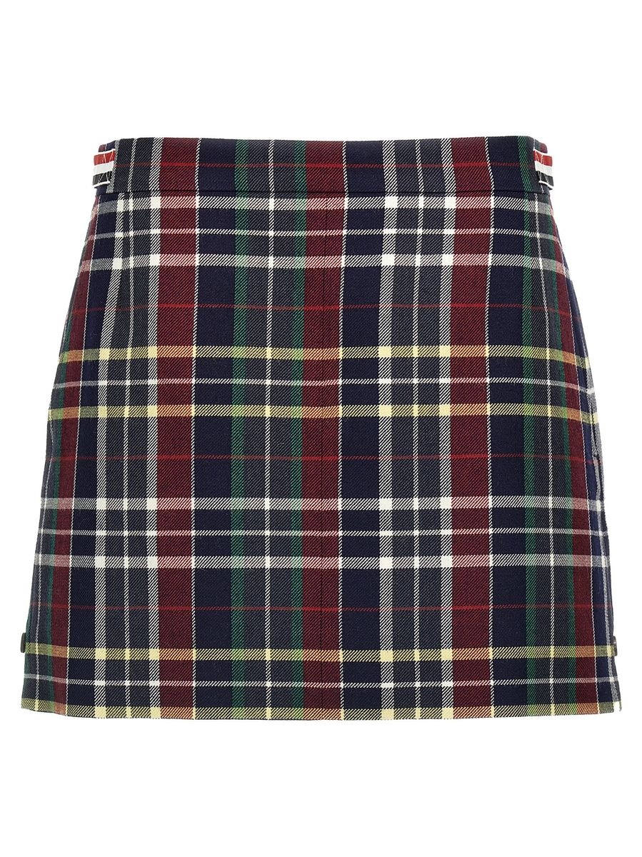 Thom Browne Tartan Twill Skirt - 1