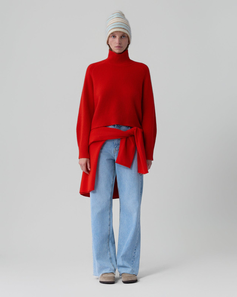 GUEST IN RESIDENCE Cropped Rib Turtleneck outlook