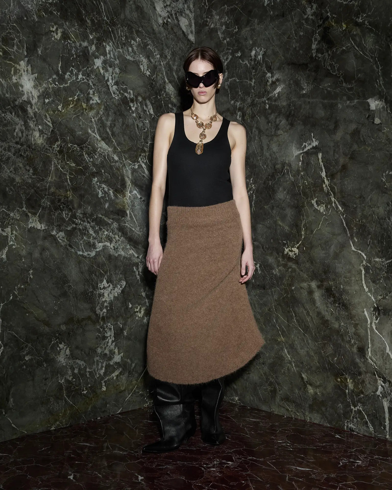 FLARE SKIRT RYE - 4