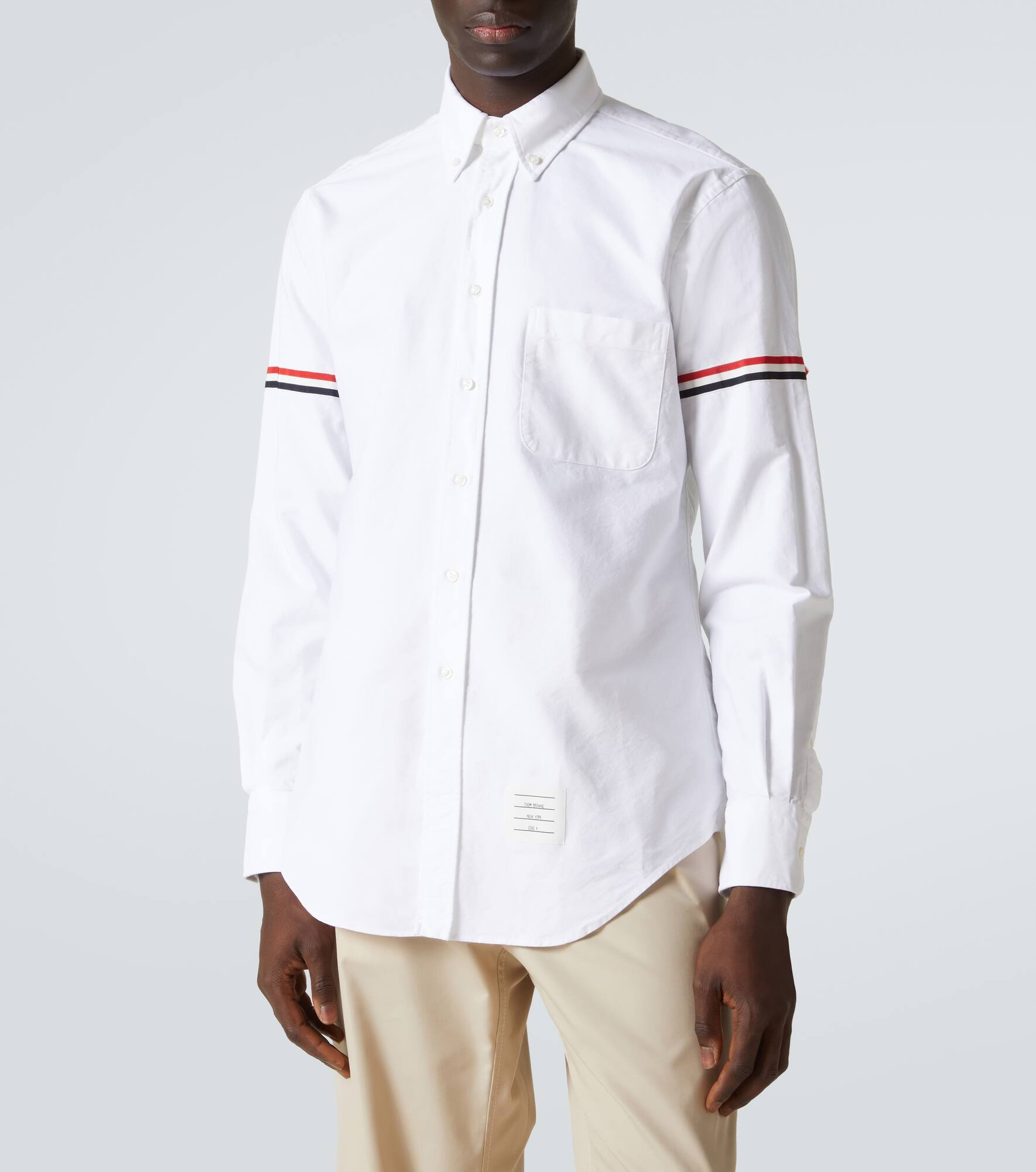 Grosgrain armband shirt - 3