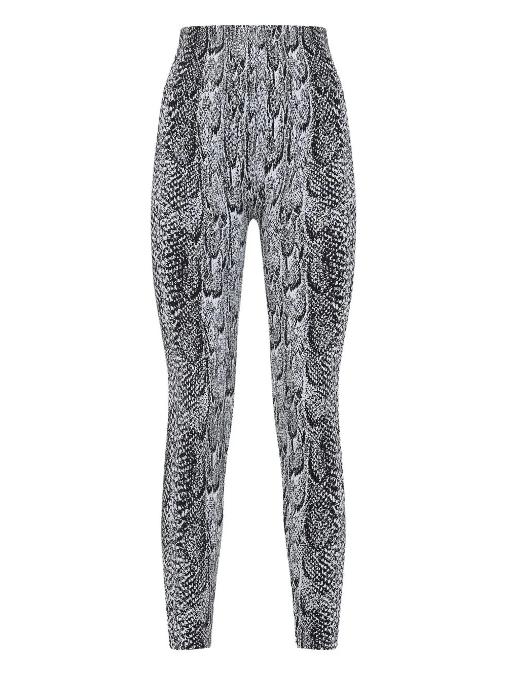 snakeskin-print leggings - 1