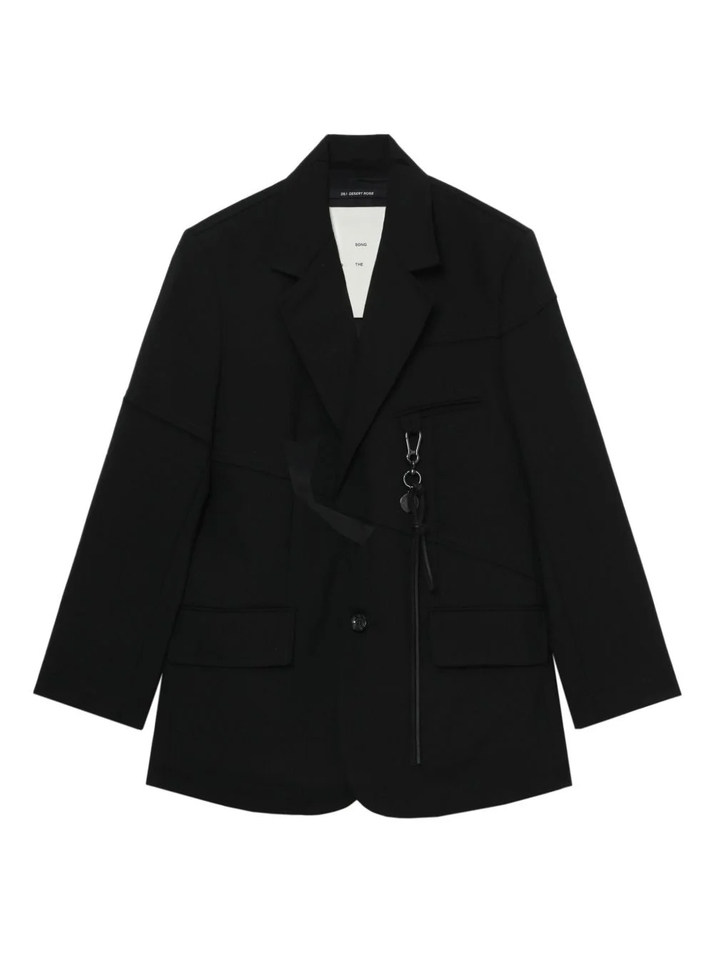 wool blazer - 1