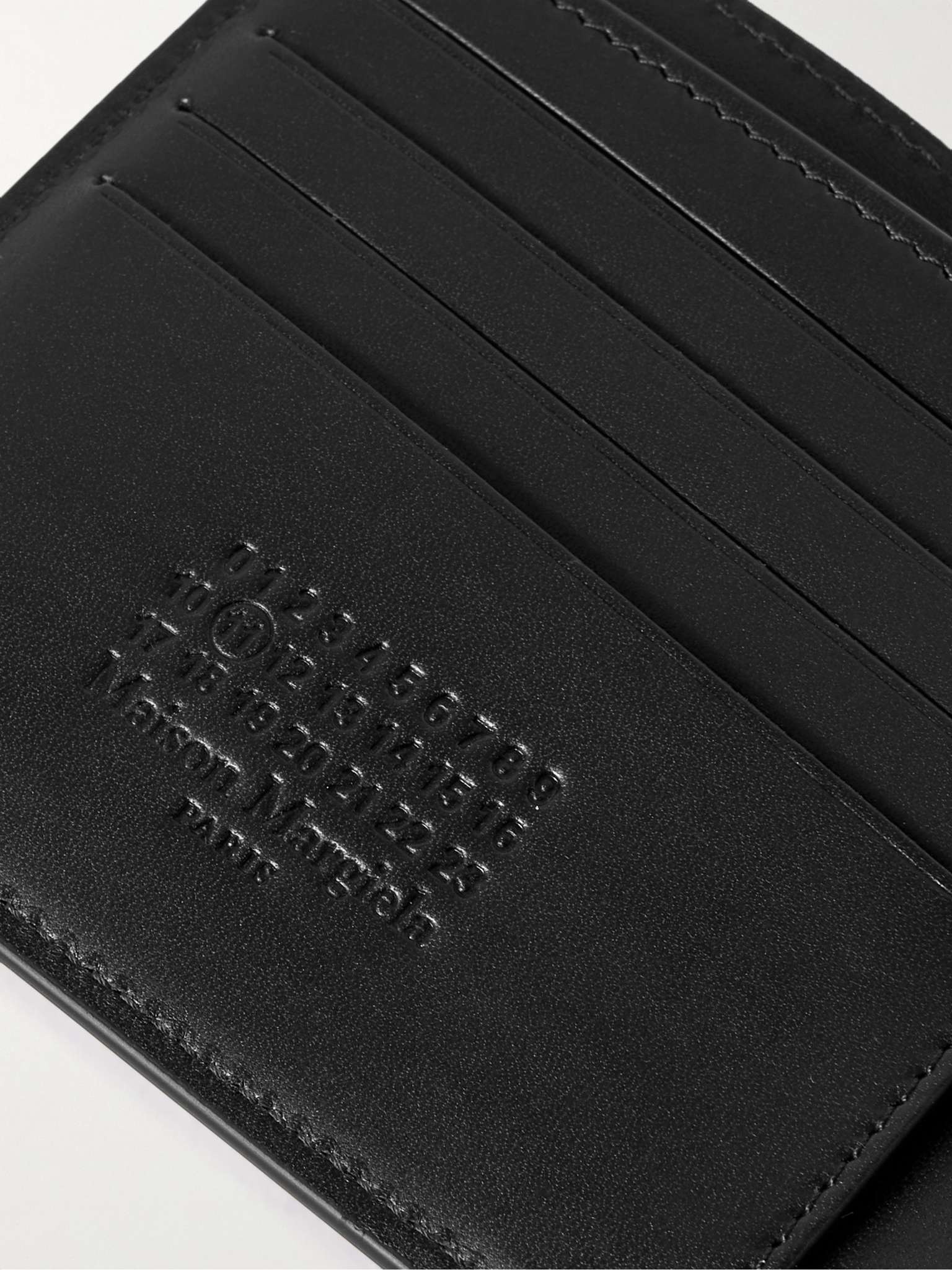 Logo-Debossed Leather Billfold Wallet - 4