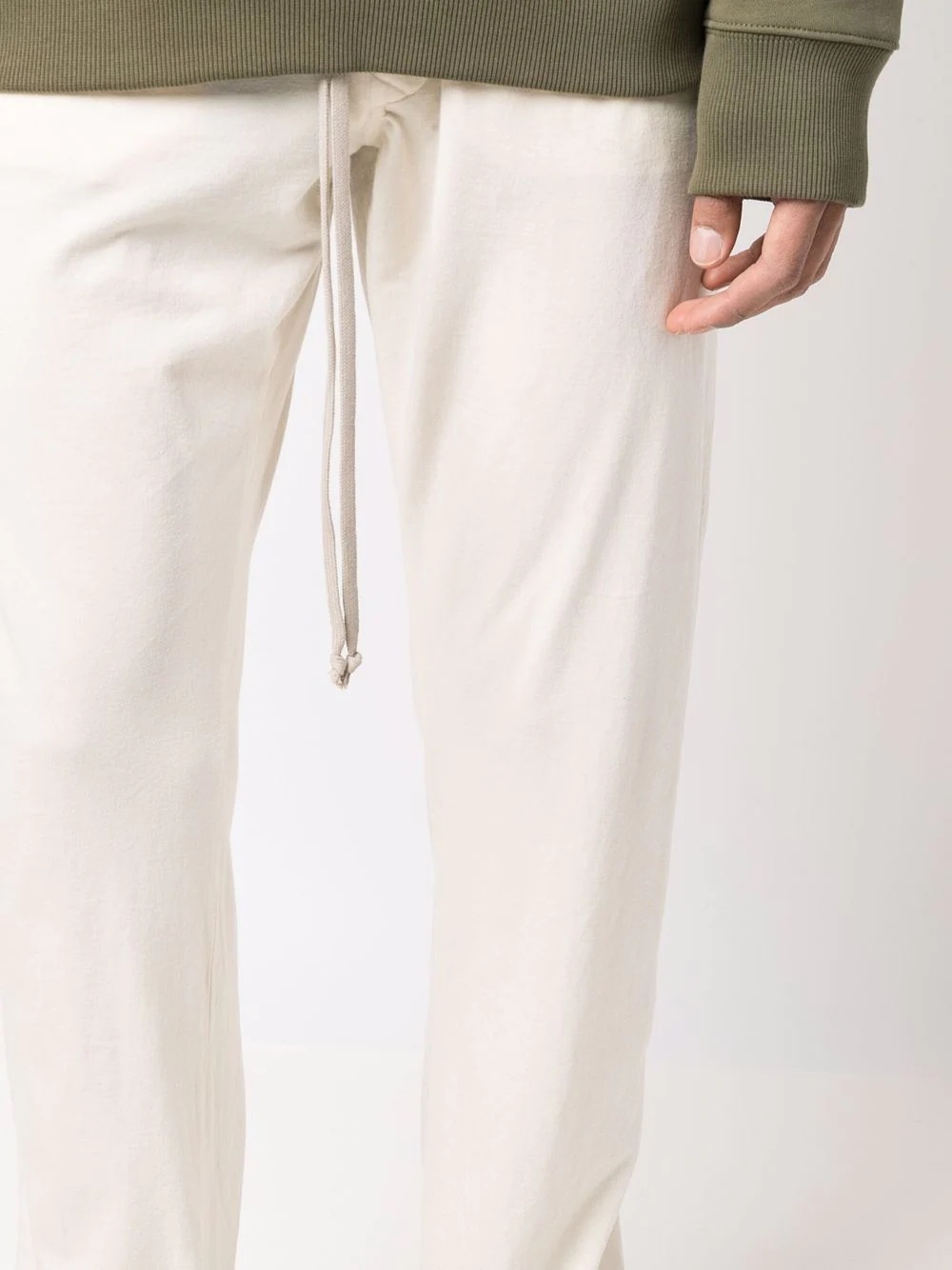 drawstring track pants - 5