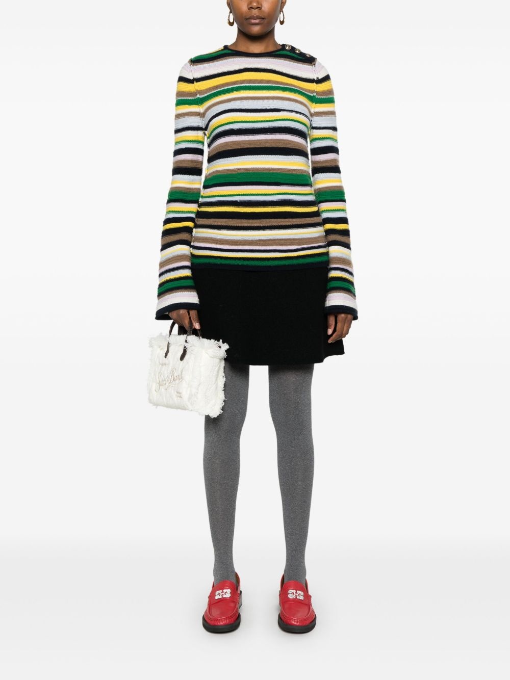 striped sweater - 2