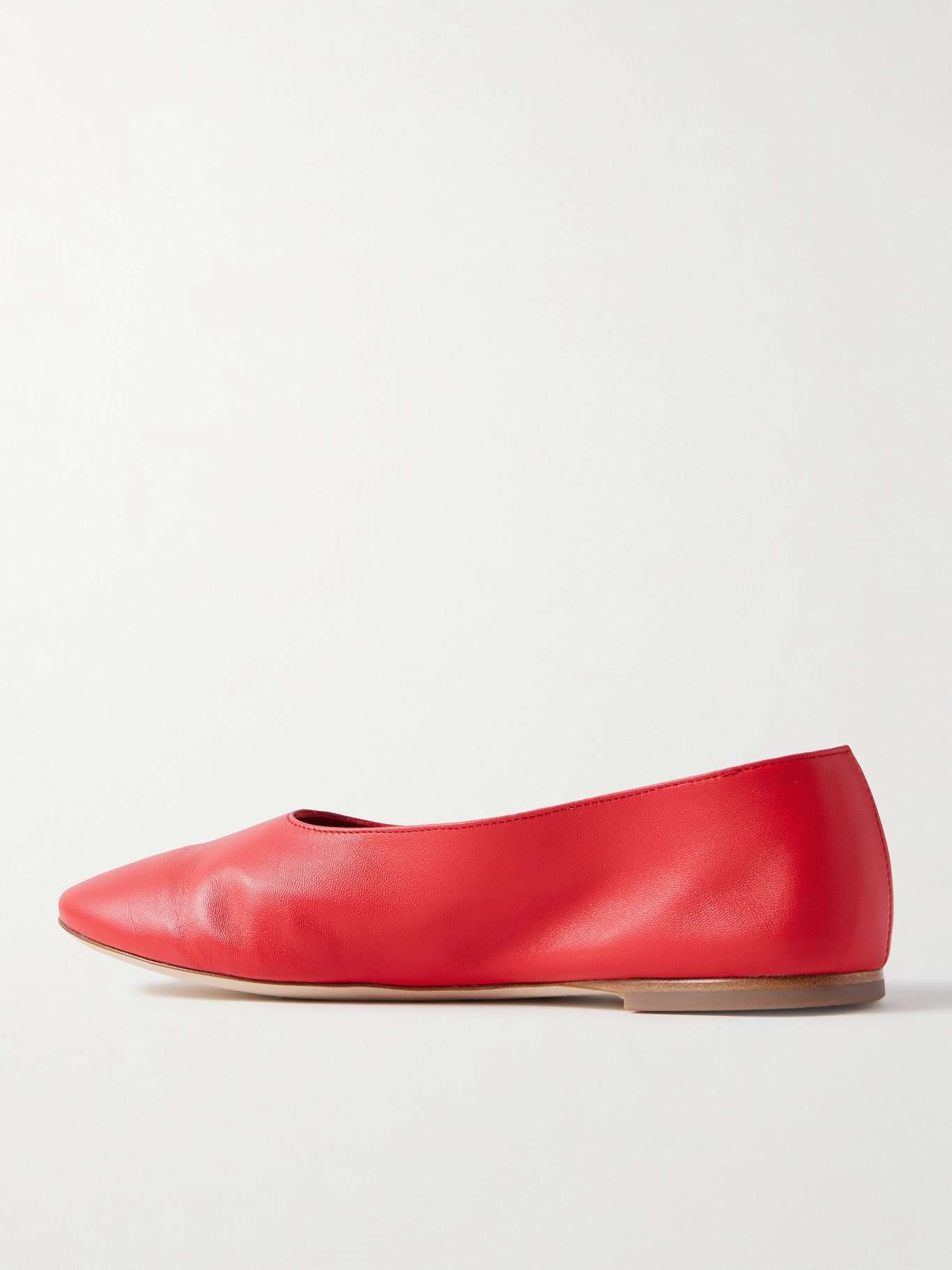 Alba leather ballet flats - 3