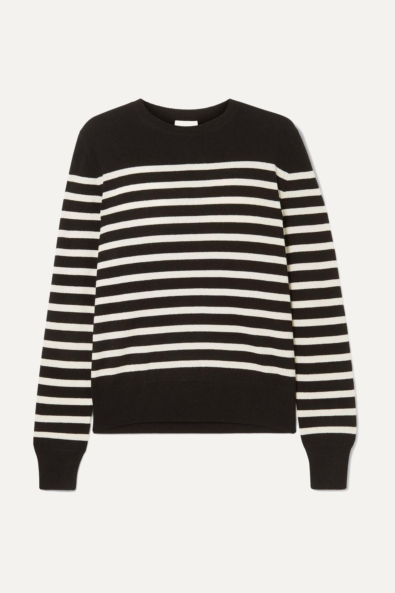 Striped cashmere sweater - 1