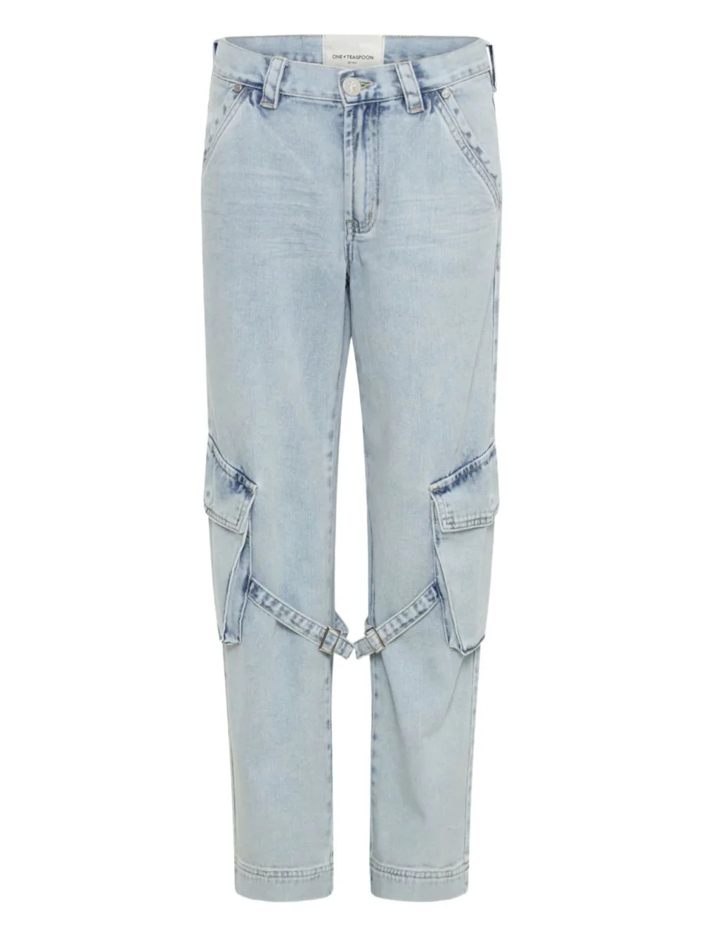 cargo-pocket jeans - 1