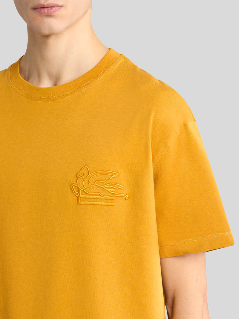 Etro T-SHIRT WITH PEGASO EMBROIDERY outlook