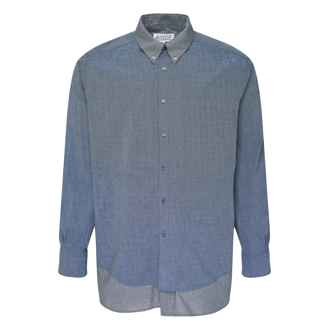 Long Sleeve Button-Down Shirt - 1