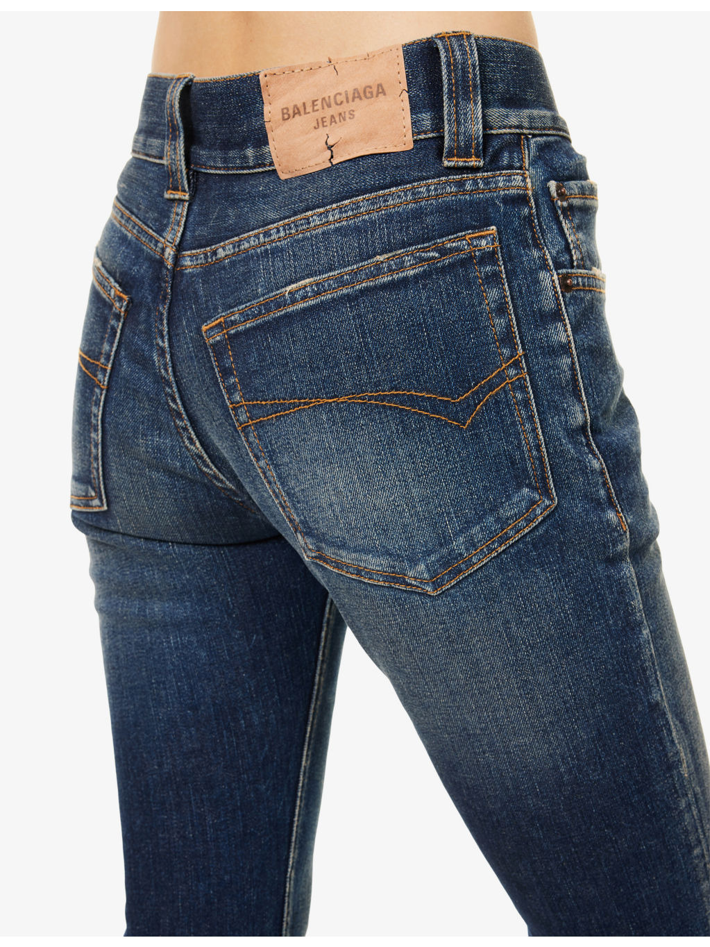 Slim-Fit Bootcut-Leg Denim Jeans - 5