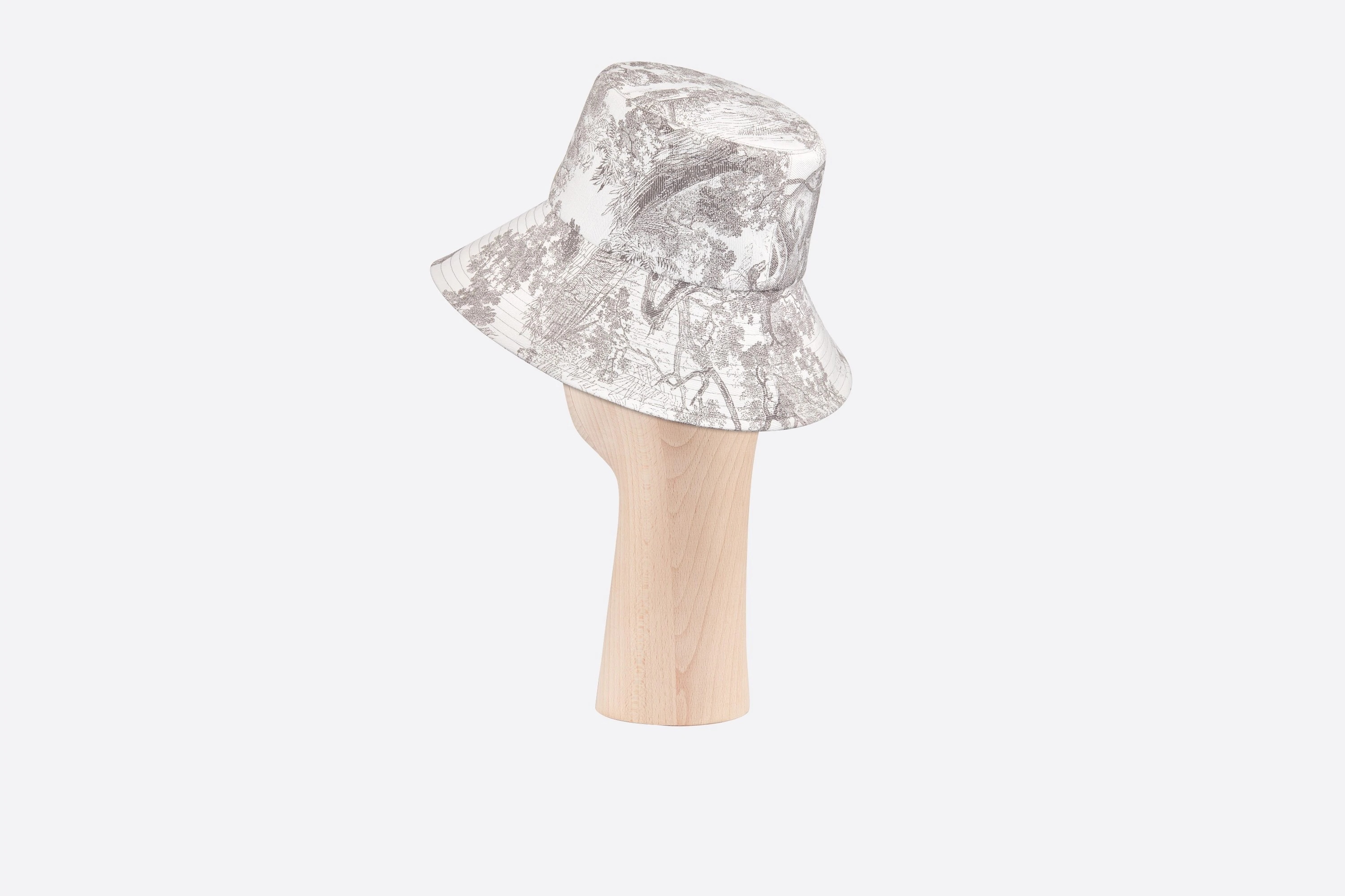 Dioriviera Toile de Jouy Large-Brim Bucket Hat - 2