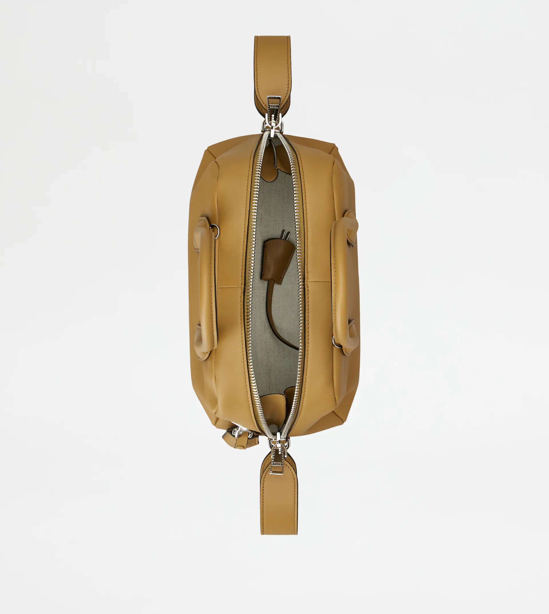 TOD'S DARSENA IN LEATHER SMALL - BROWN - 5