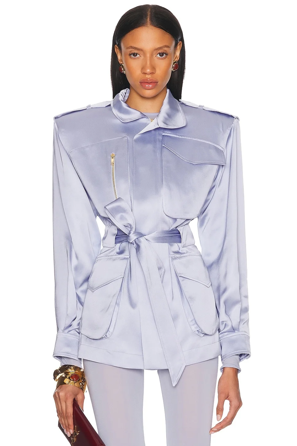 Satin Tailoring Jacket - 1