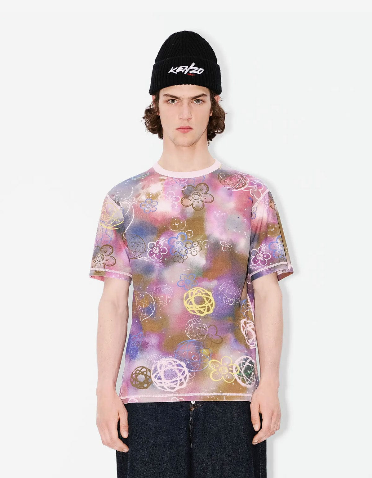 Kenzo x Futura 2000 Pink Reversible T-Shirt - 10