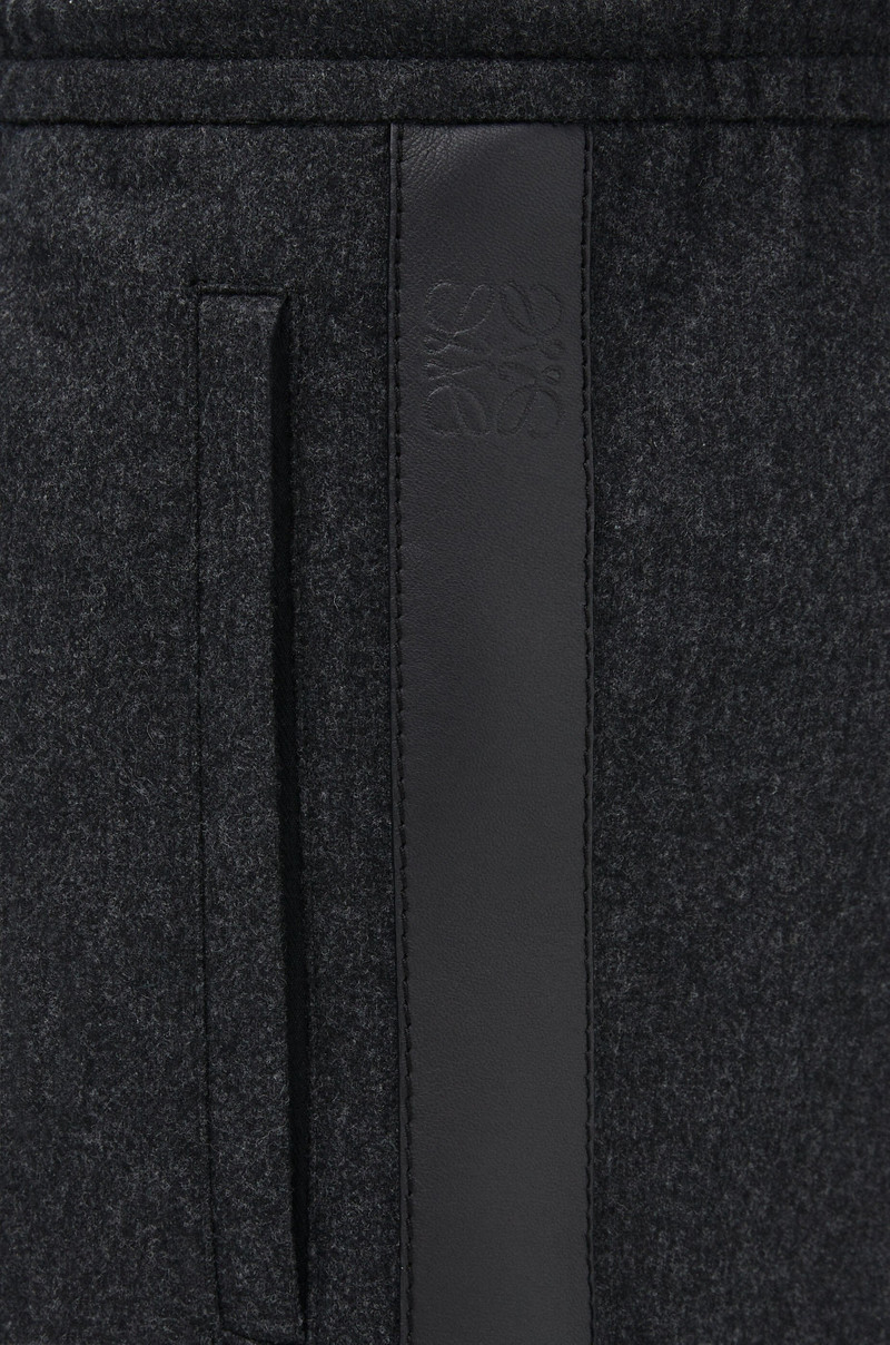 Tracksuit trousers in wool and cashmere 5