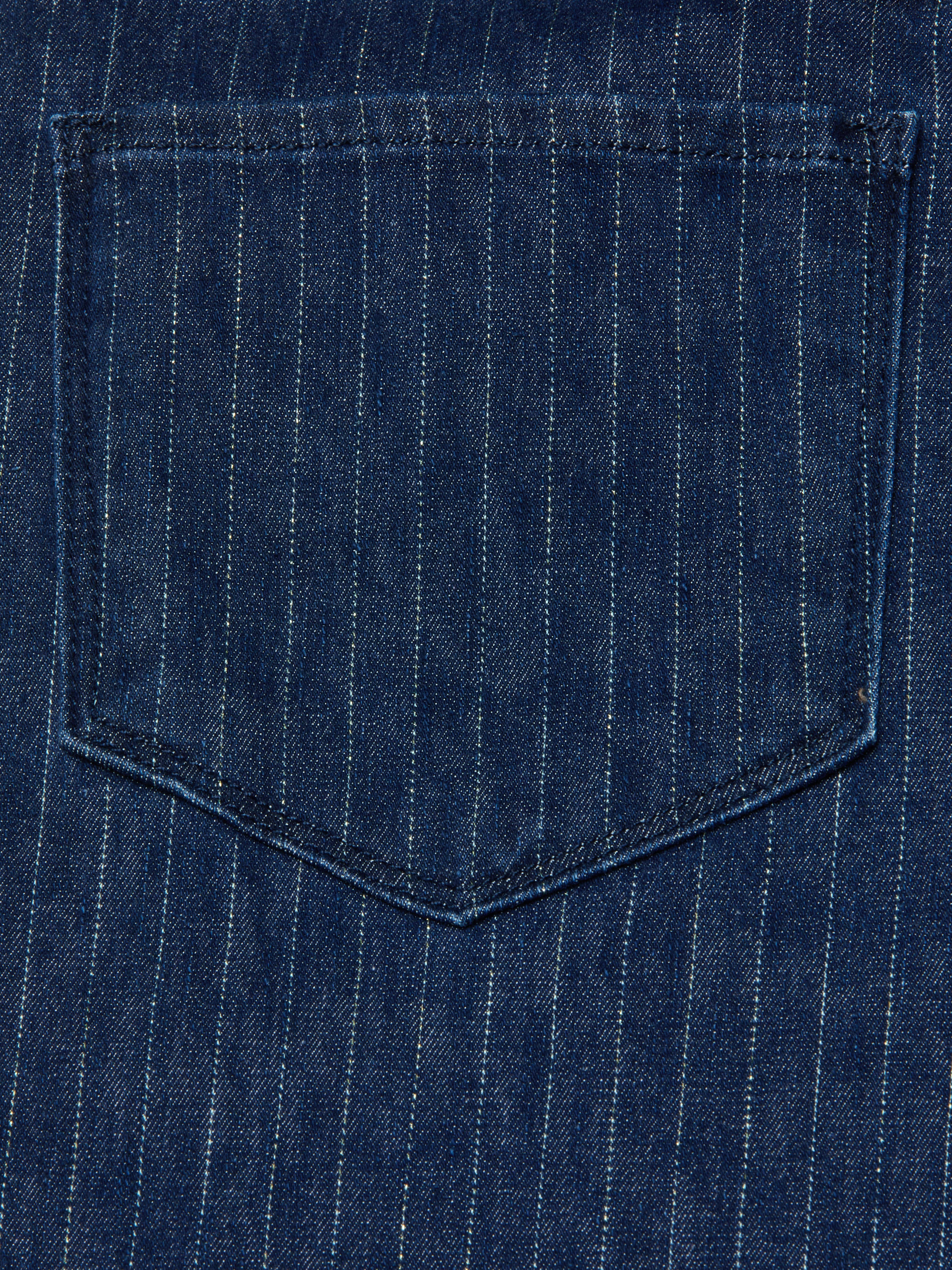 Quincy Pinstriped Jean - 6