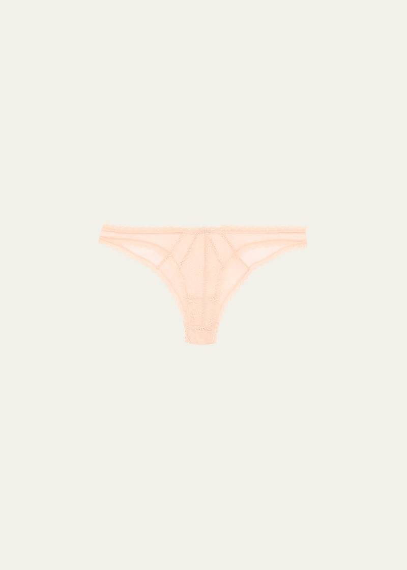 KIKI DE MONTPARNASSE Dahlia Scalloped Floral Lace Panty outlook