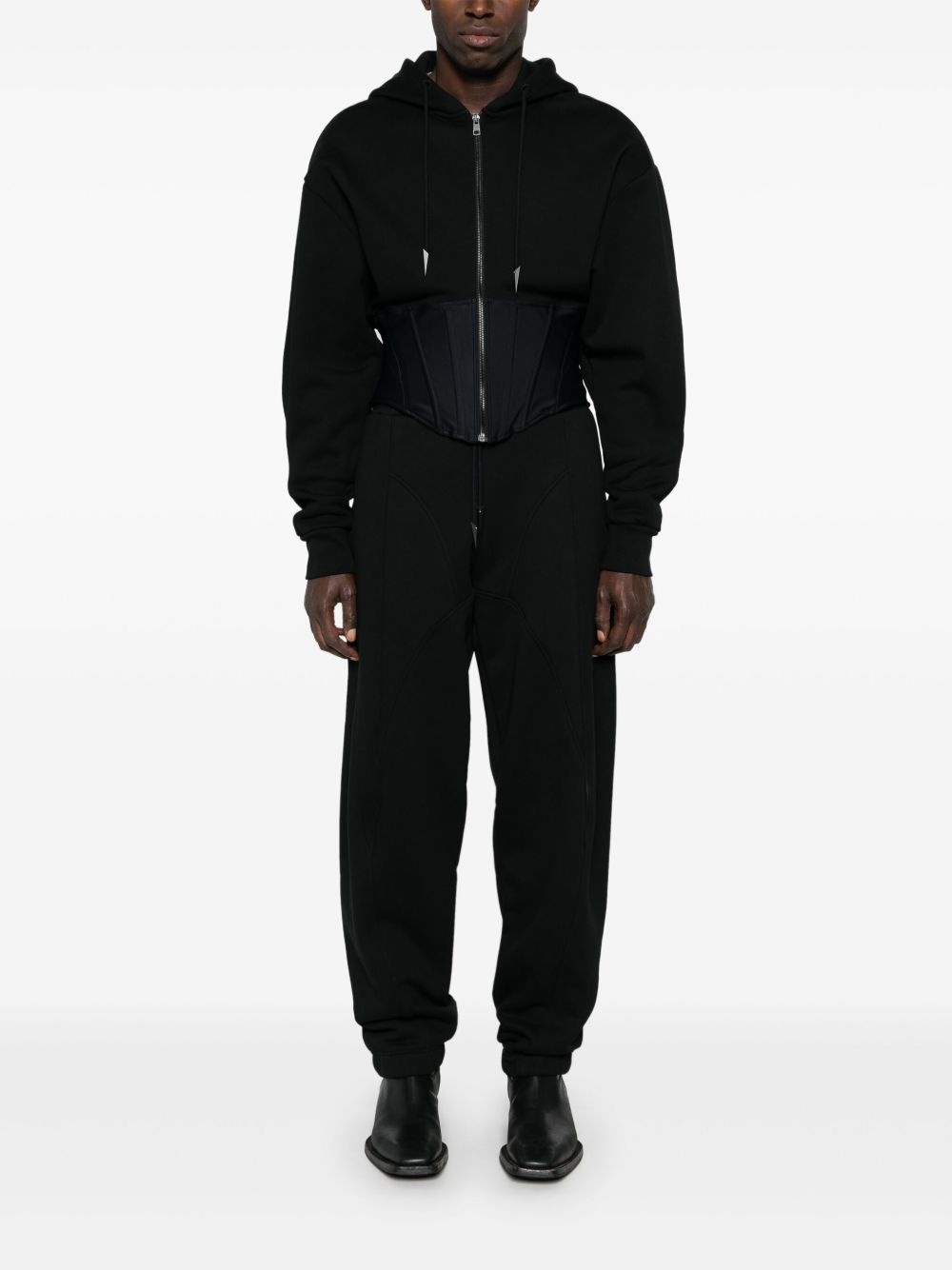 fleece track pants - 2