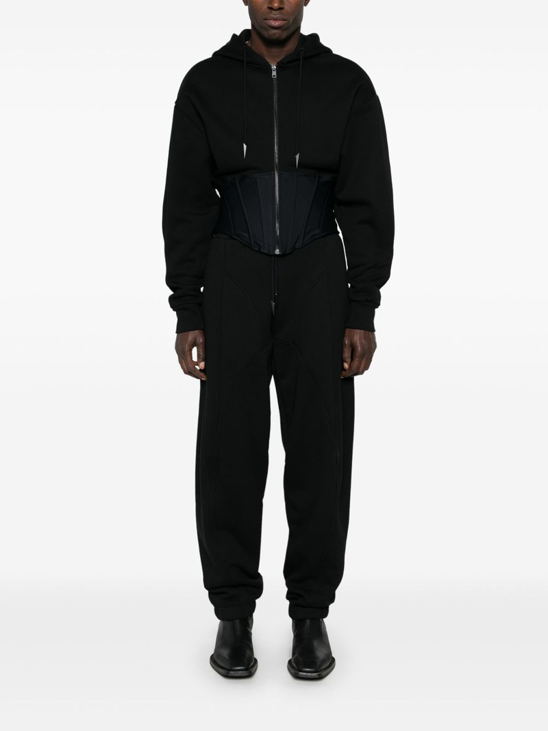 MUGLER fleece track pants outlook