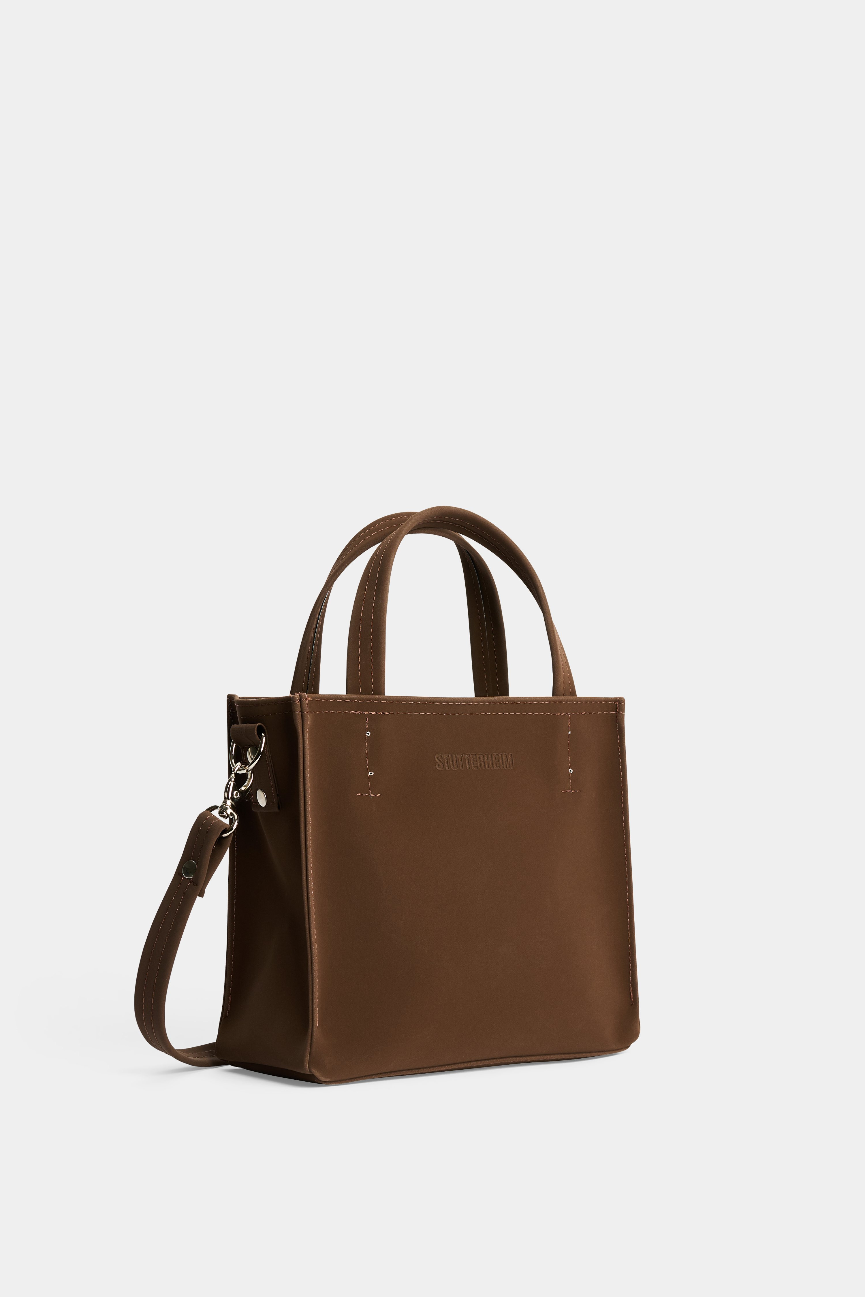 Biblio Bag Matte Dark Brown - 4
