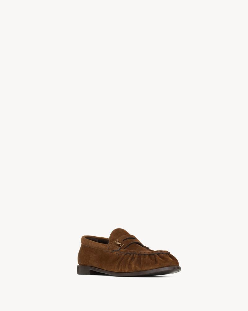 SAINT LAURENT LE LOAFER SUPPLE IN SUEDE outlook