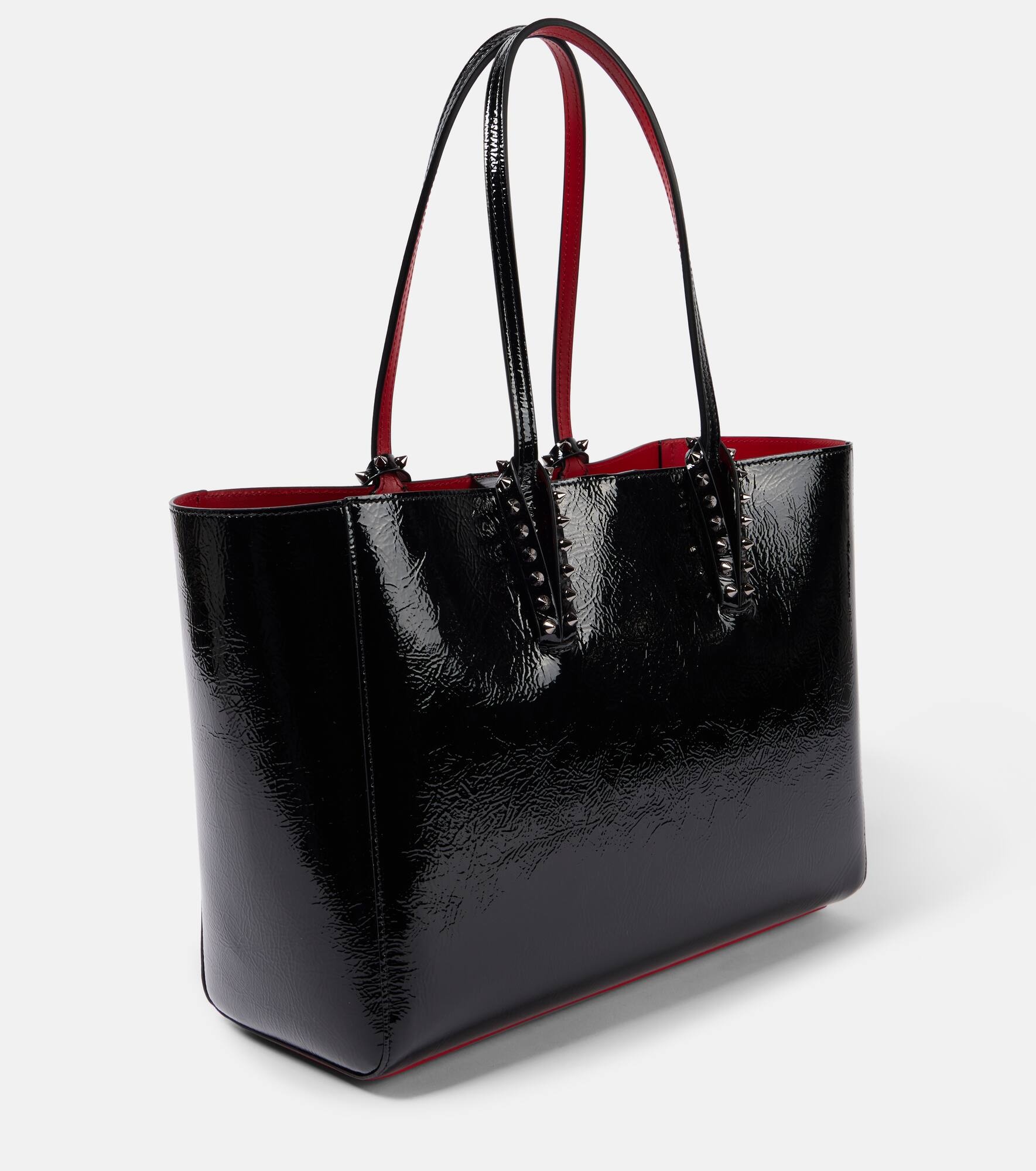 Cabata Small patent leather tote bag - 4