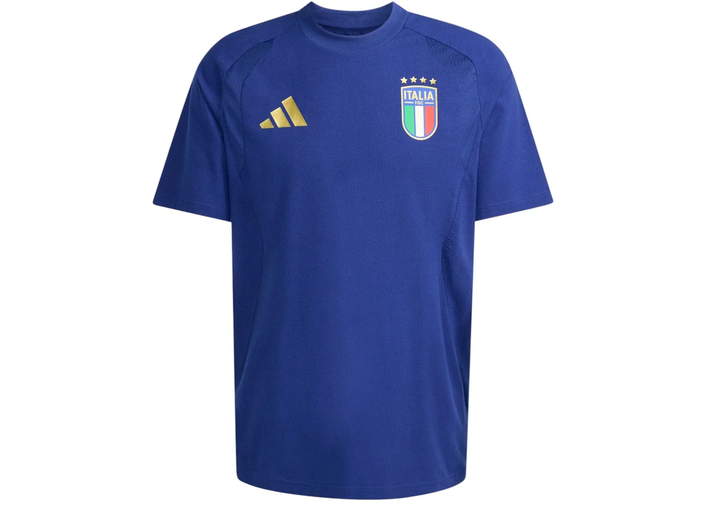 adidas Italy Tiro Travel Tee Victory Blue - 1
