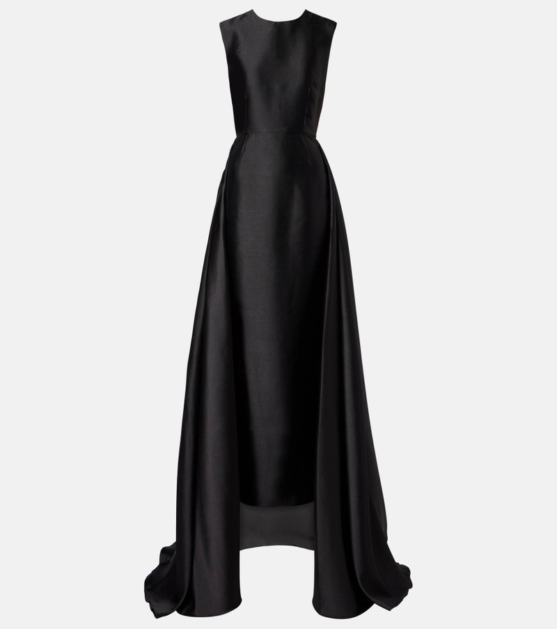 Larsen satin gown 1