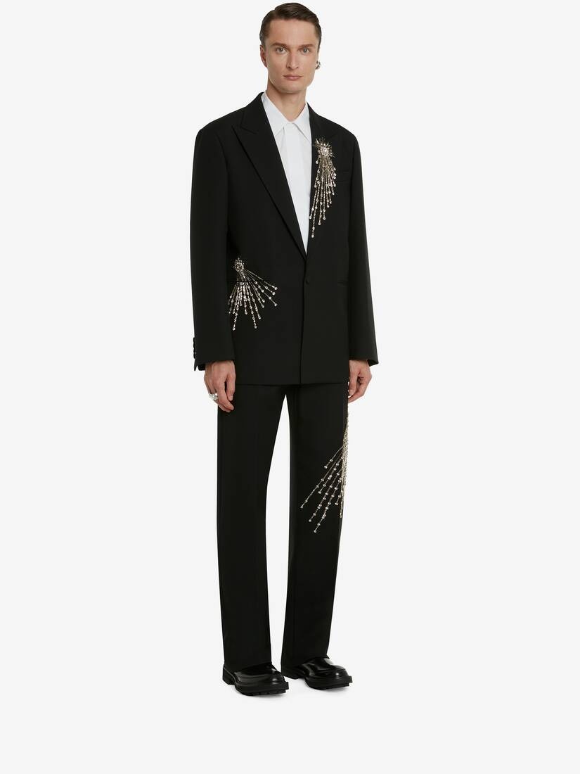 Men's Astral Jewel Single-breasted Jacket in Black - 2