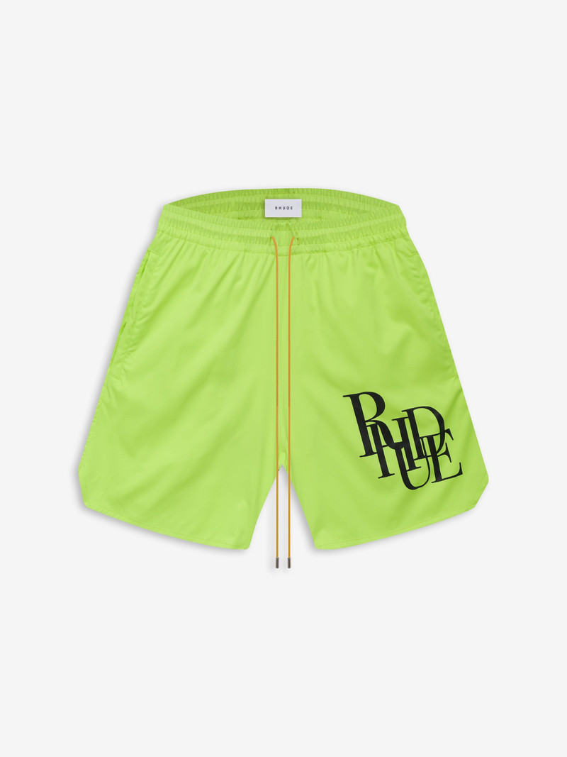 LOGO SWIM TRUNKS 1