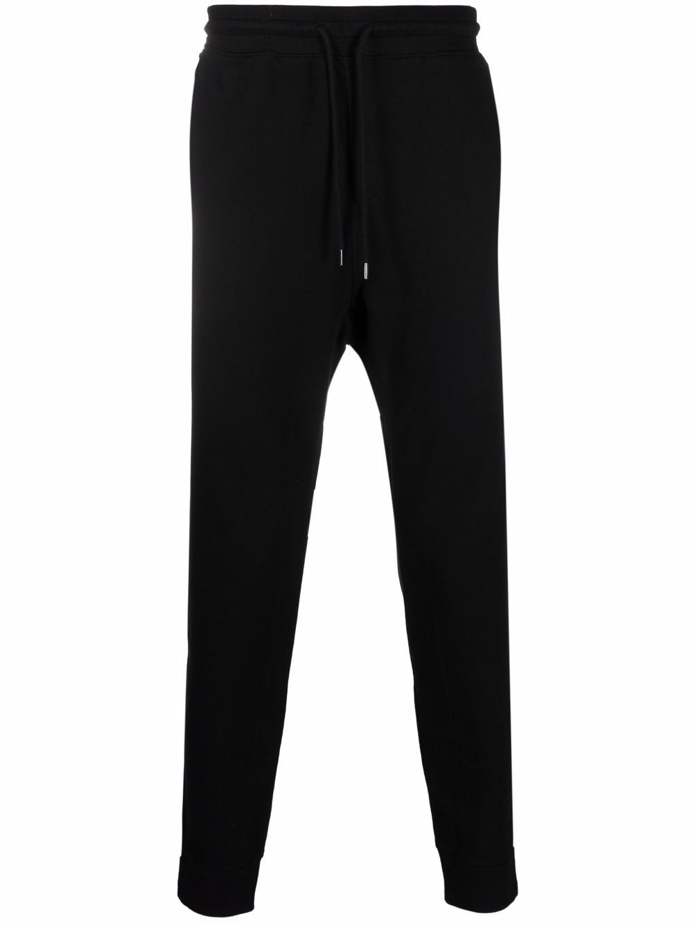 drop-crotch slim joggers - 1