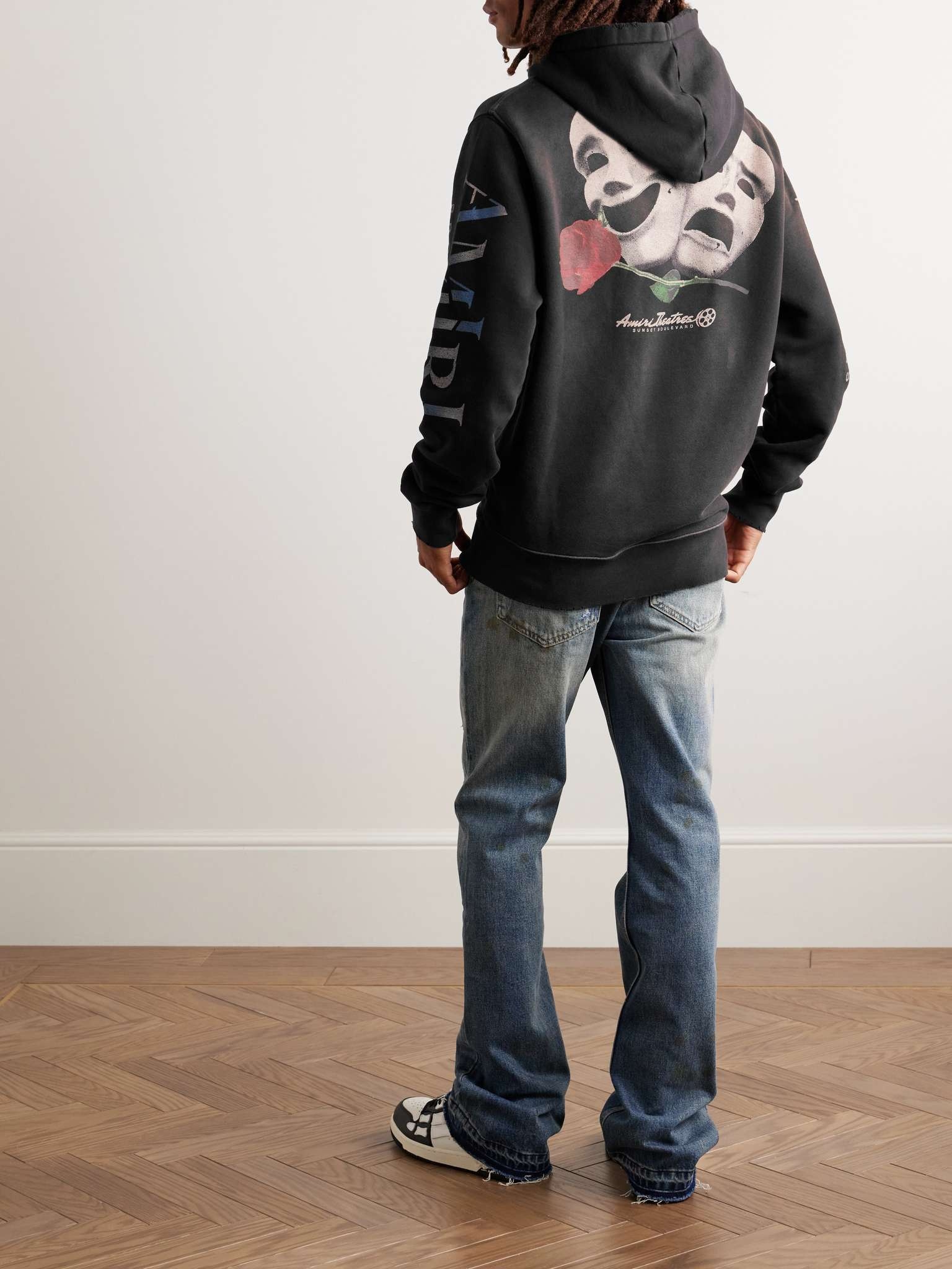 AMIRI THEATRE MASKS HOODIE / BLK | nubiantokyo | REVERSIBLE