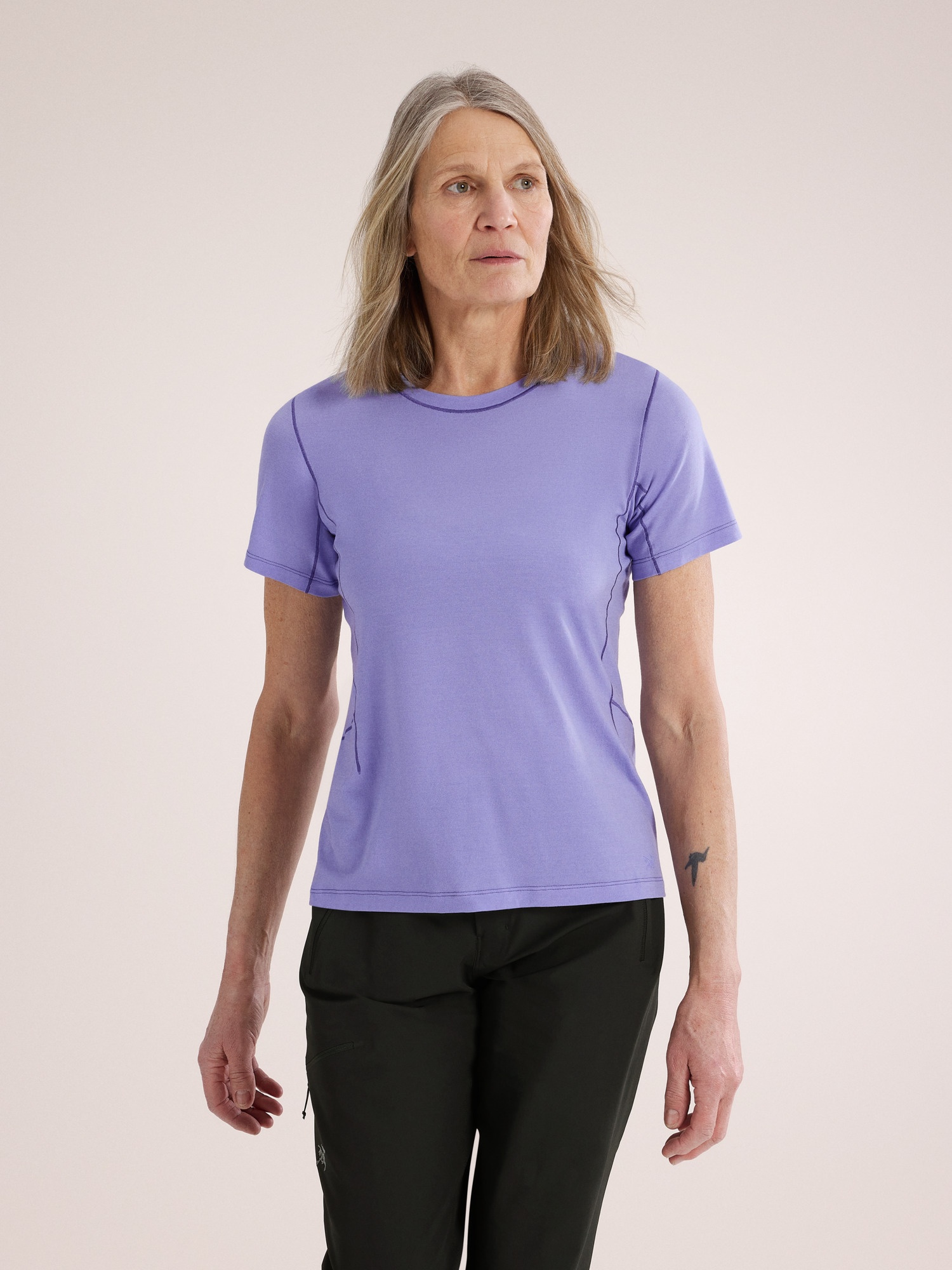 Lana Merino Wool Crew Shirt SS - 2