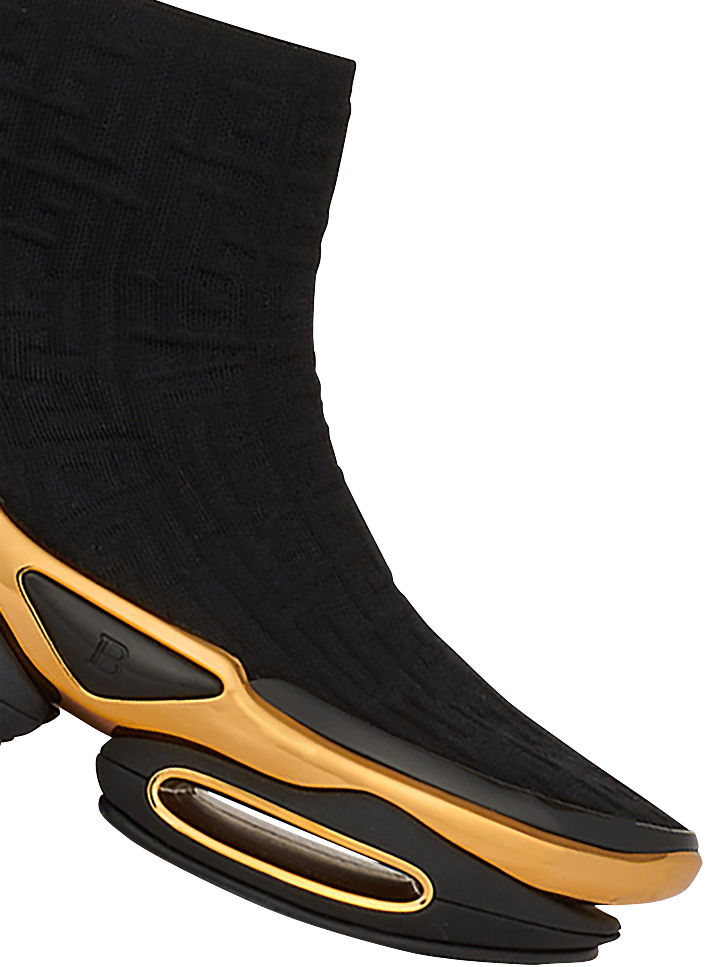 B-Bold high-top mesh trainers - 6