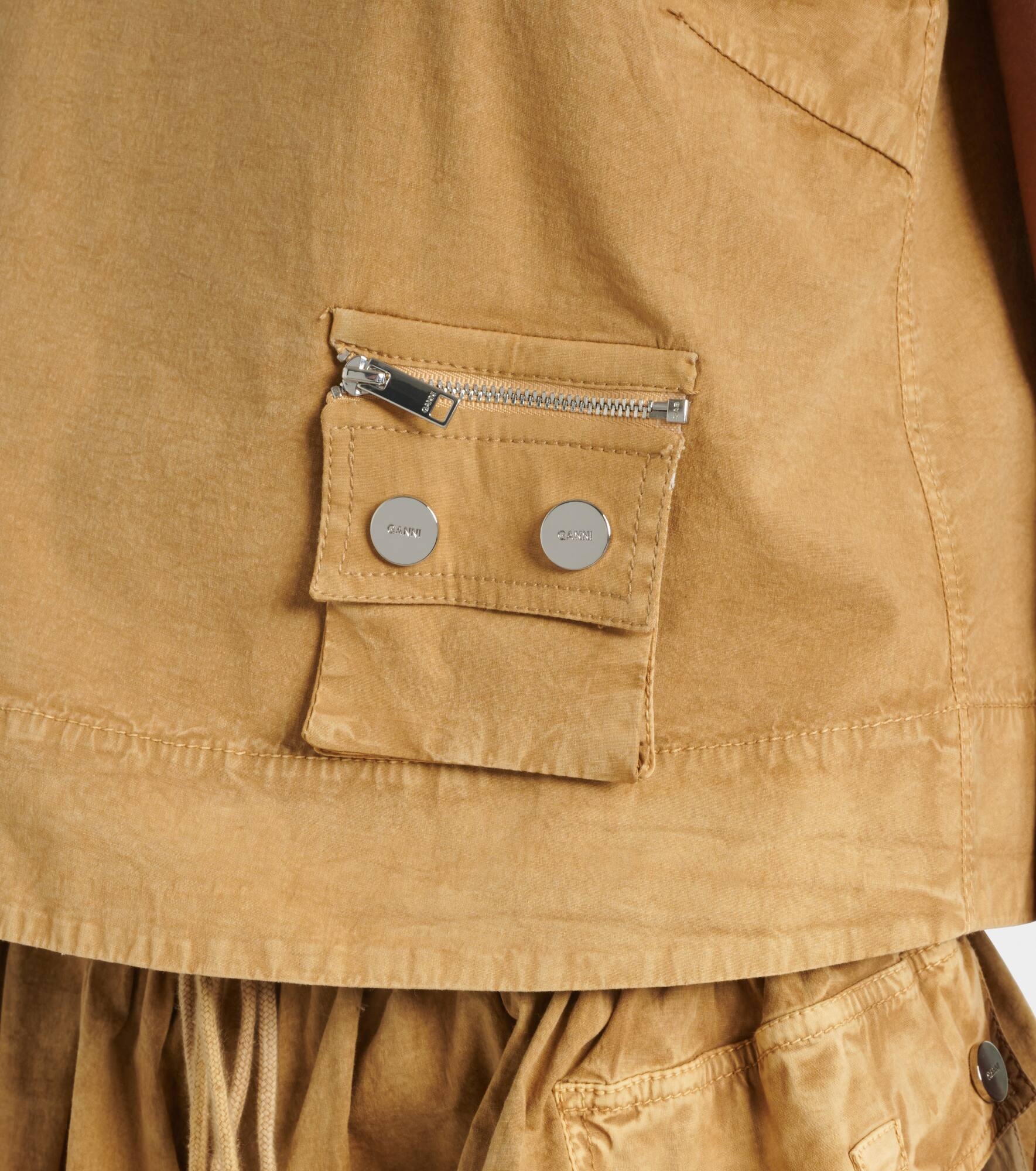Cotton-blend top - 5