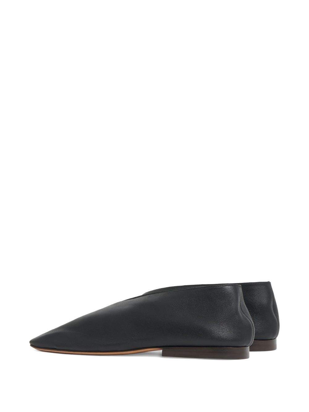 leather ballet flats - 3