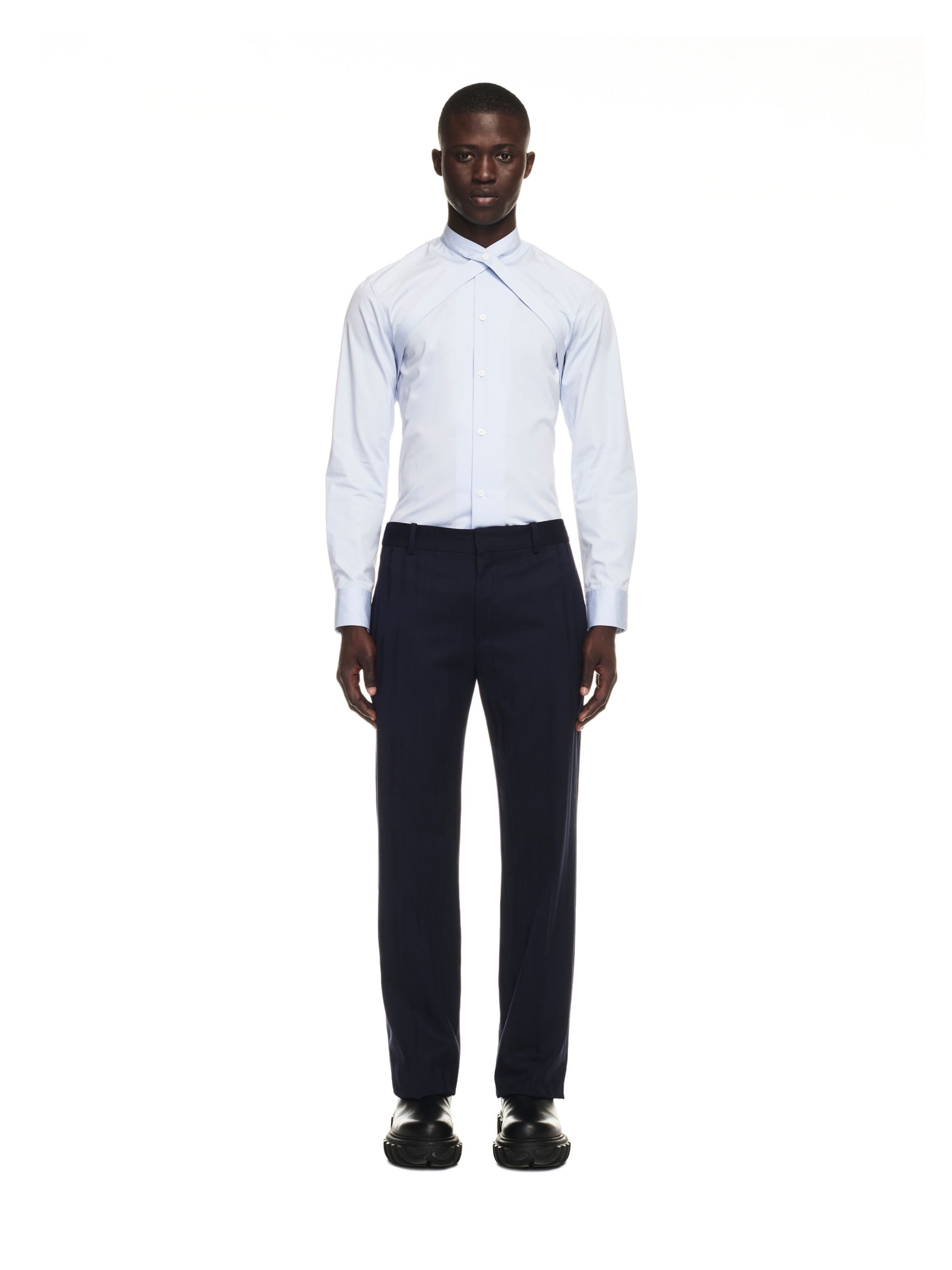 Off-White Ow Emb Heavycot Collar Shirt | REVERSIBLE