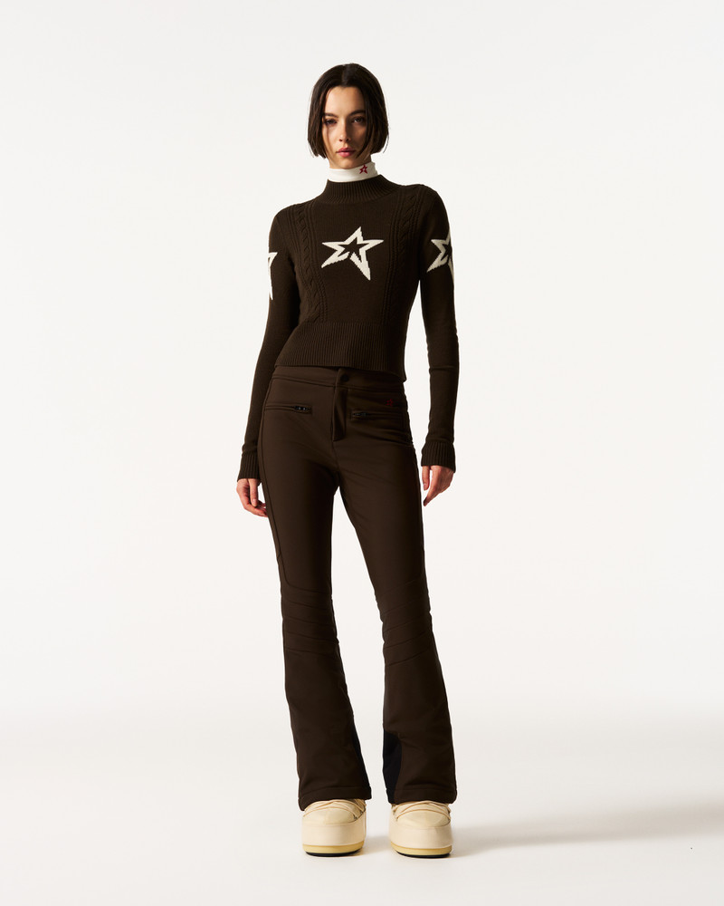 PERFECT MOMENT Cable Merino Wool Sweater outlook