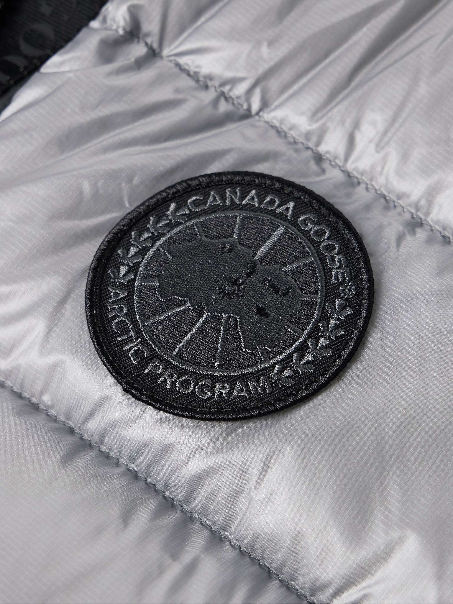 Crofton Slim-Fit Logo-Appliquéd Quilted Nylon-Ripstop Down Gilet - 5