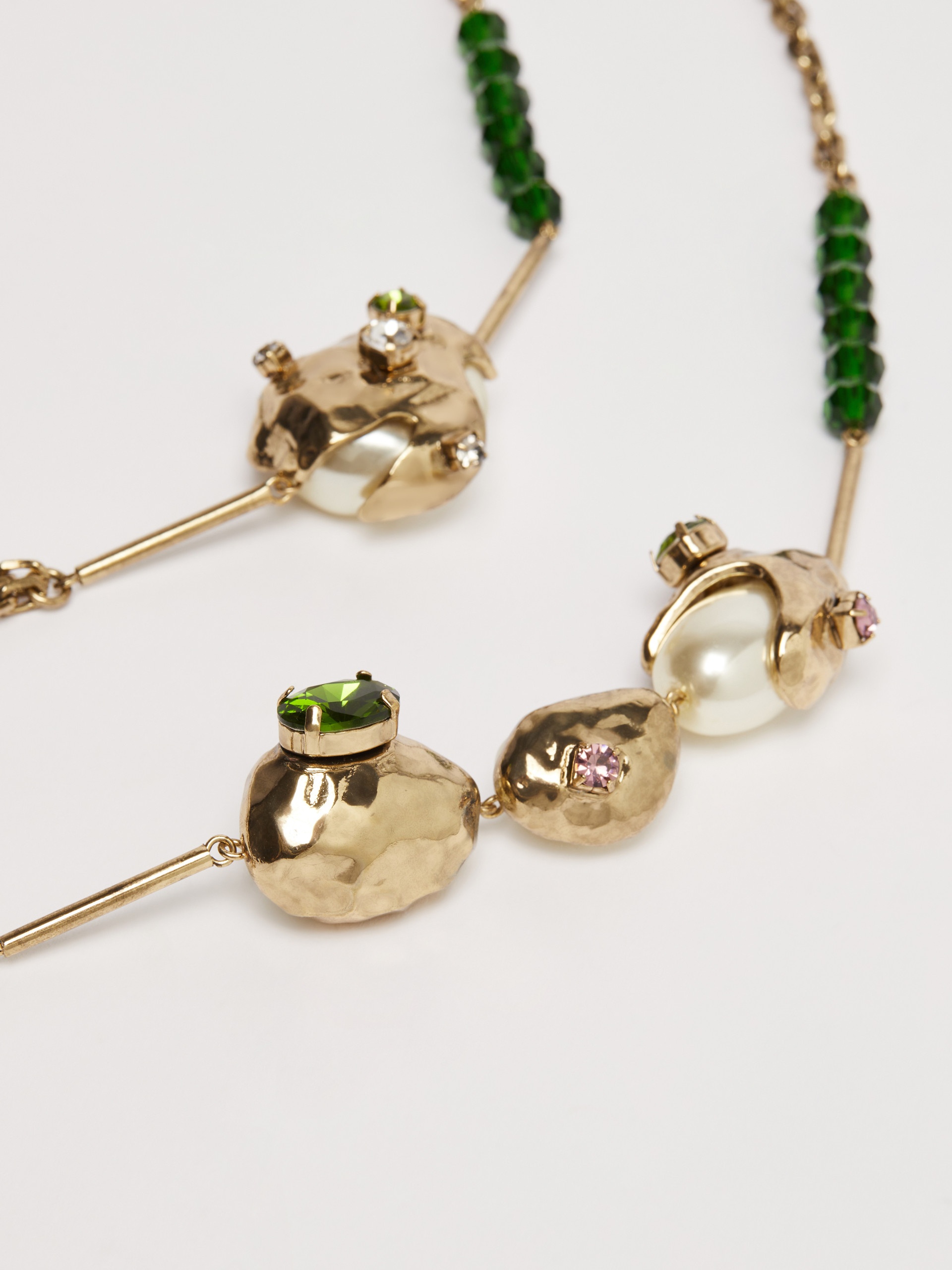 GISELDA Metal double-strand necklace - 2