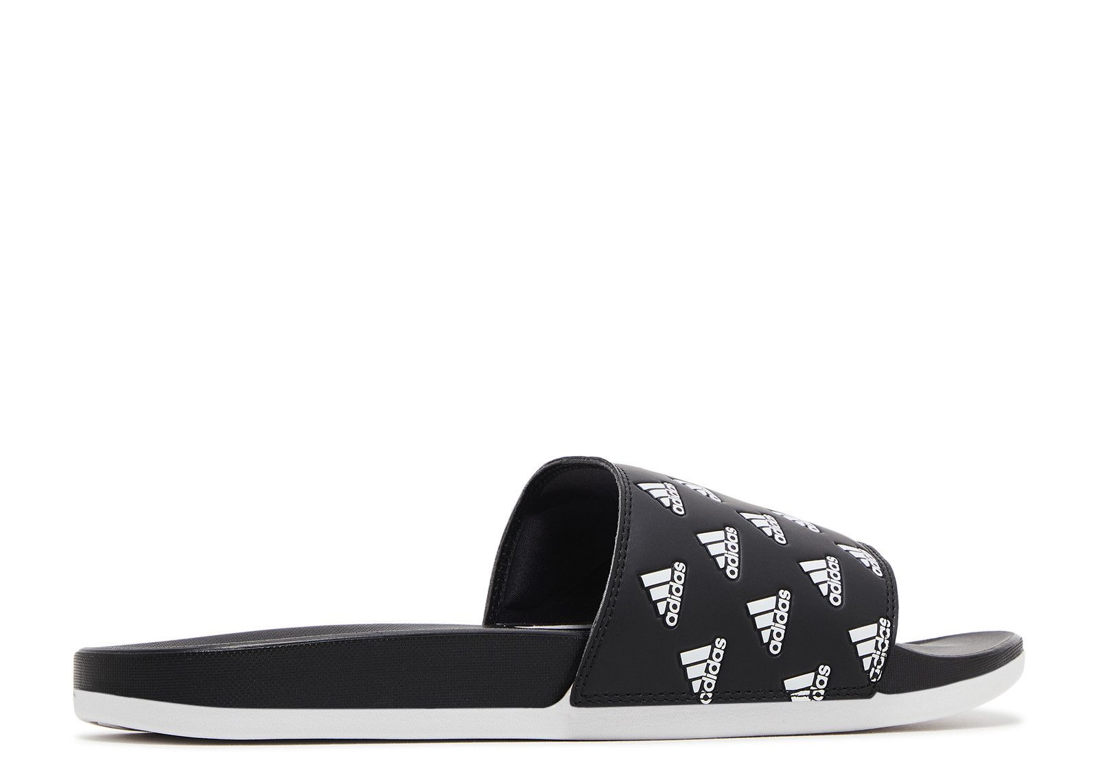 ADILETTE COMFORT SLIDE 'REPEAT LOGO - BLACK' - 3