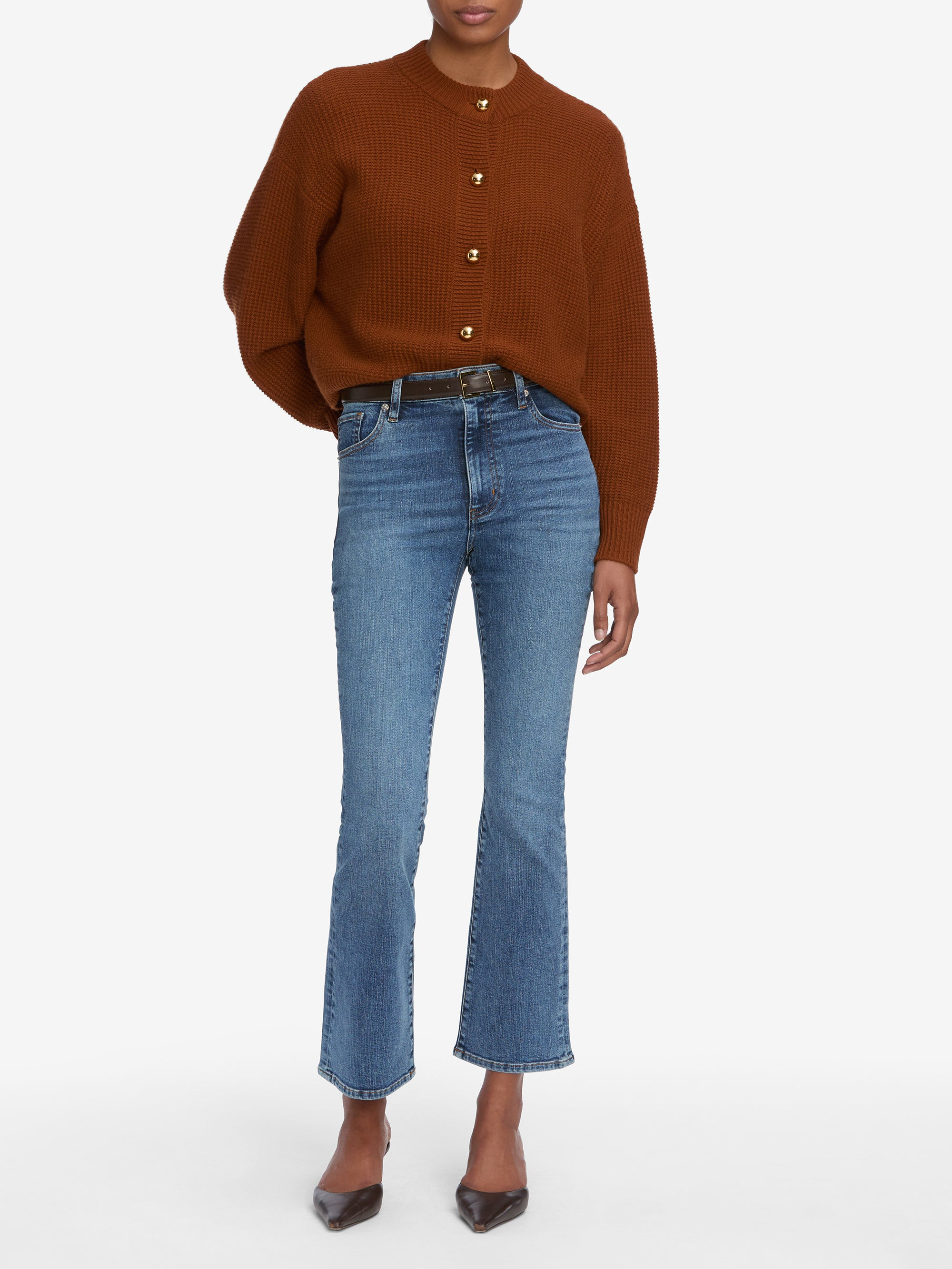 The Femme Cardi in Rust - 2