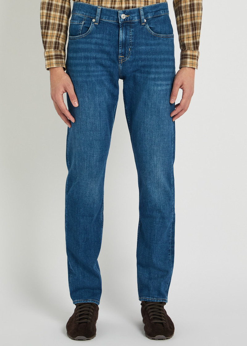 7 For All Mankind 7 For All Mankind Slimmy Slim Straight-leg Jeans outlook