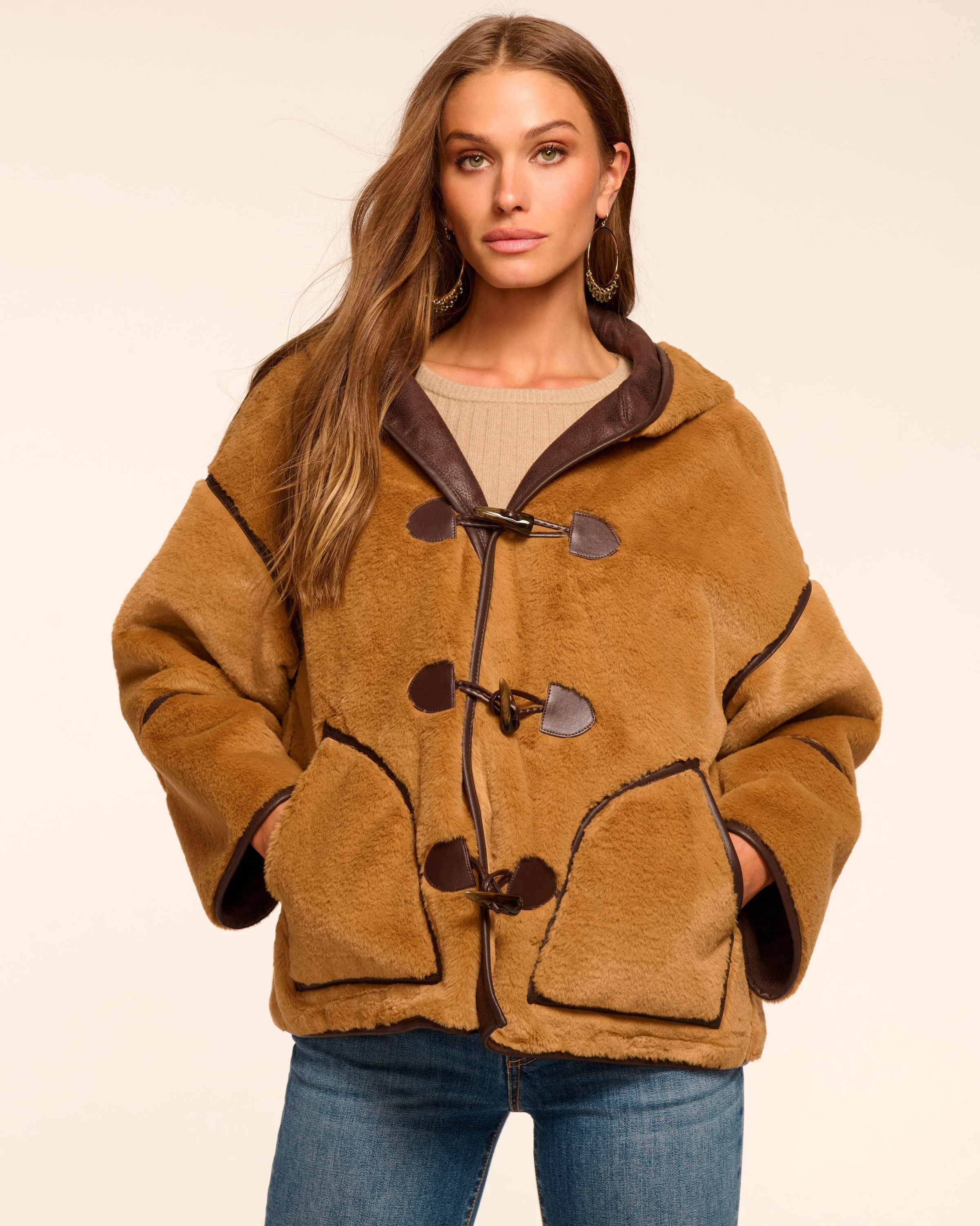 Lucy Faux Fur Coat - 1